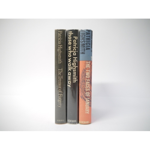 5133 - Patricia Highsmith, three psychological thrillers, all UK first editions, all published London, Will... 