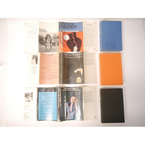 5133 - Patricia Highsmith, three psychological thrillers, all UK first editions, all published London, Will... 