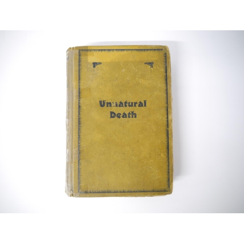 5135 - Dorothy L. Sayers: 'Unnatural Death', London, Ernest Benn, 1927, 1st edition, ex-lending library wit... 
