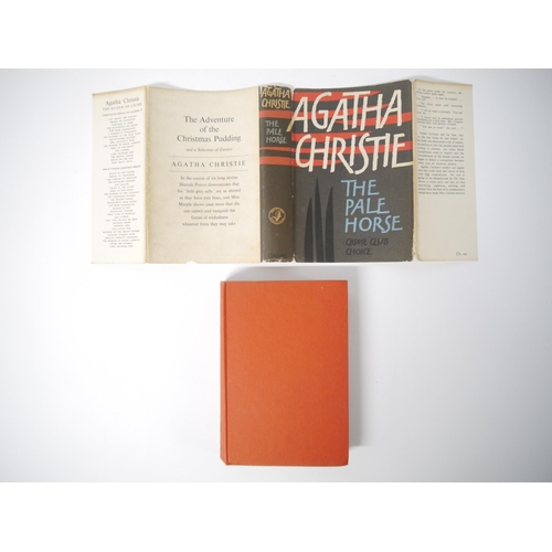 5136 - Agatha Christie: 'The Pale Horse', London, Collins Crime Club, 1961, 1st edition, original cloth, du... 