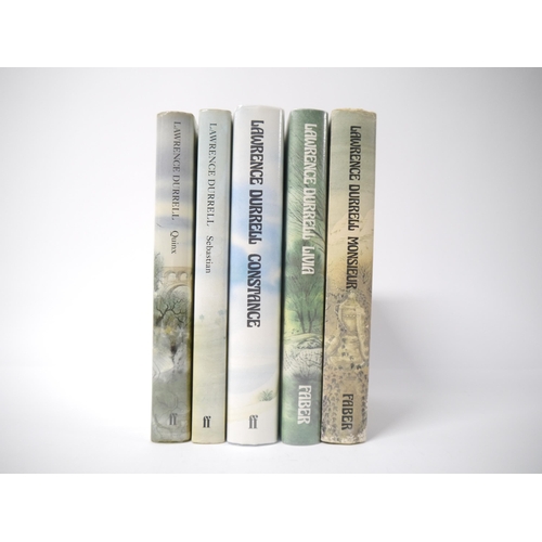 5141 - Lawrence Durrell: 'The Avignon Quintet [Monsieur; Livia; Constance; Sebastian; Quinx]', London, Fabe... 