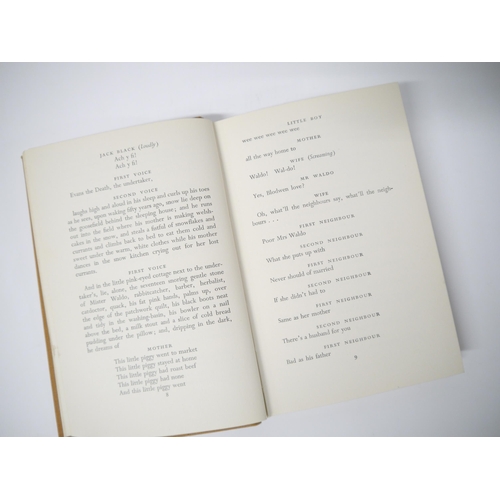 5143 - Dylan Thomas: 'Under Milk Wood', London, J.M. Dent, 1954, 1st edition, original cloth gilt, dust wra... 