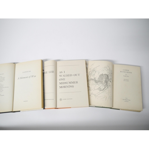 5144 - Laurie Lee, the autobiographical trilogy: 'Cider With Rosie', London, The Hogarth Press, 1959, 1st e... 