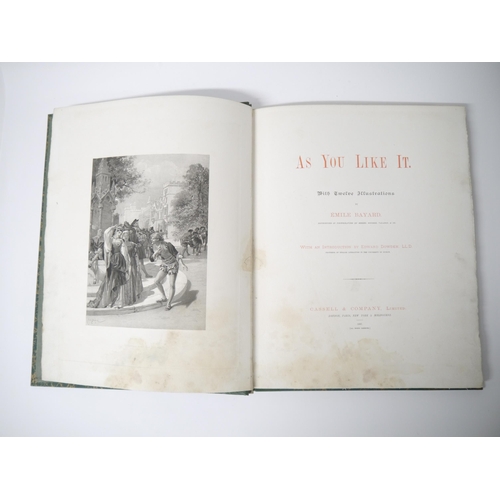 5147 - (Binding), William Shakespeare: 'As You Like It. With Twelve Illustrations by Emile Bayard. With an ... 