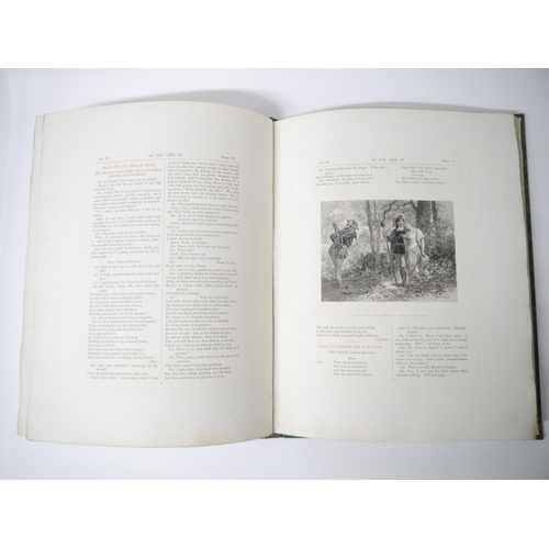5147 - (Binding), William Shakespeare: 'As You Like It. With Twelve Illustrations by Emile Bayard. With an ... 
