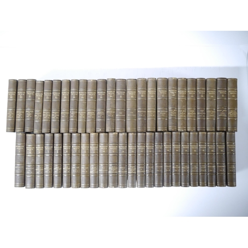 5150 - (Bindings), Walter Scott: 'Waverley Novels', Edinburgh & London, Cadell & company; Simpkin & Marshal... 