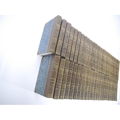 5150 - (Bindings), Walter Scott: 'Waverley Novels', Edinburgh & London, Cadell & company; Simpkin & Marshal... 