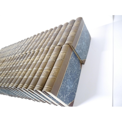 5150 - (Bindings), Walter Scott: 'Waverley Novels', Edinburgh & London, Cadell & company; Simpkin & Marshal... 