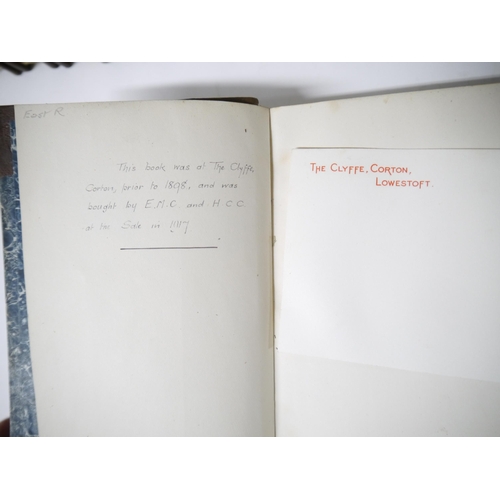 5150 - (Bindings), Walter Scott: 'Waverley Novels', Edinburgh & London, Cadell & company; Simpkin & Marshal... 