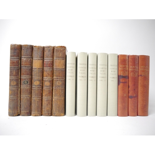 5163 - Geoffrey Chaucer: 'The Canterbury tales of Chaucer; with an essay on his language and versification,... 