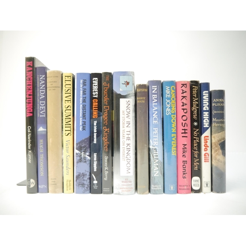 5239 - Fifteen assorted mountaineering titles, including Ed Webster: 'Snow in the Kingdom, My Storm Years o... 