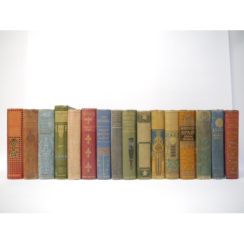 5252 - Sixteen A & C Black colour books, including 'Kashmir', 1909, 70 colour plates by Major E. Molyneux +... 