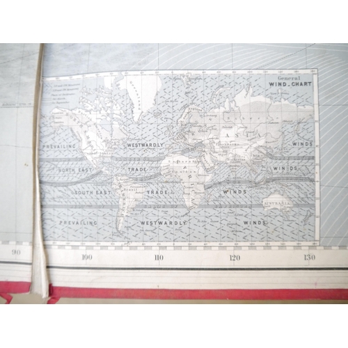 5256 - Hermann Berghaus: 'Chart of the world on Mercator's Projection Constructed by Hermann Berghaus and F... 