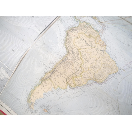 5256 - Hermann Berghaus: 'Chart of the world on Mercator's Projection Constructed by Hermann Berghaus and F... 