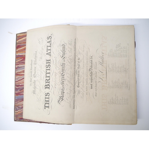 5257 - (Atlases, Great Britain), J. & C. Walker (published): 'British Atlas, comprising separate maps of ev... 