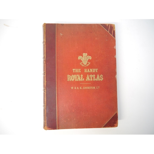 5261 - A.K. & G.H. Johnston: 'The Handy Royal Atlas of Modern Geography', Edinburgh & London, W. & A.K. Joh... 