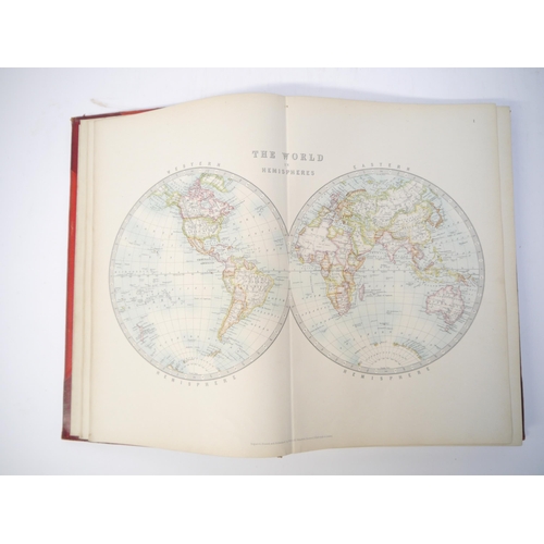 5261 - A.K. & G.H. Johnston: 'The Handy Royal Atlas of Modern Geography', Edinburgh & London, W. & A.K. Joh... 
