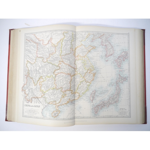 5261 - A.K. & G.H. Johnston: 'The Handy Royal Atlas of Modern Geography', Edinburgh & London, W. & A.K. Joh... 