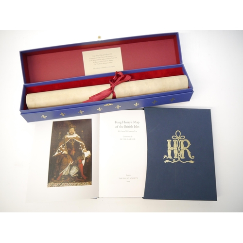5264 - 'King Henry's Map of the British Isles', The Folio Society, 2009, limited edition (2,750), facsimile... 