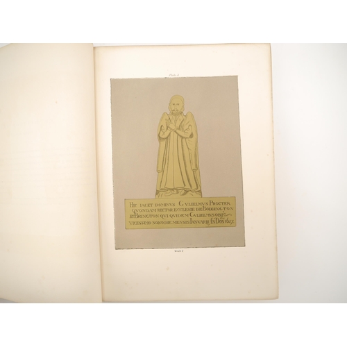 5269 - Franklin Hudson: 'The Brasses of Northamptonshire', London, Thomas McLean, 1853, 1st edition, 94 lit... 