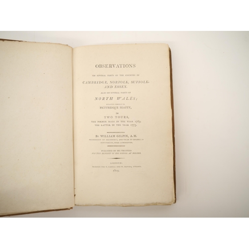 5272 - William Gilpin: 'Observations on Several Parts of the Counties of Cambridge, Norfolk, Suffolk, and E... 