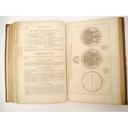 5278 - (Extra illustrated), Francis Blomefield: 'The History of the City and County of Norwich', Fersfield,... 