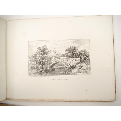 5279 - Francis Stone: 'Picturesque Views of all the Bridges Belonging to the County of Norfolk', 1830, part... 