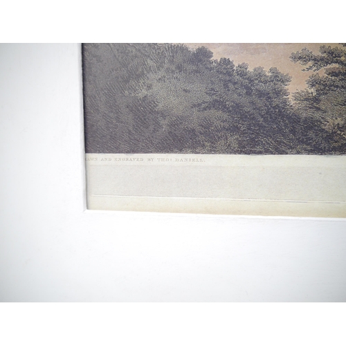 5244 - A pair of modern prints of Indian scenes by Thomas Daniell RA, comprising 