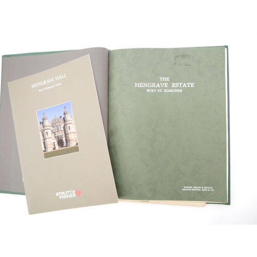5283 - 'The Hengrave Estate, Bury St. Edmunds', 1952 sale particulars, 