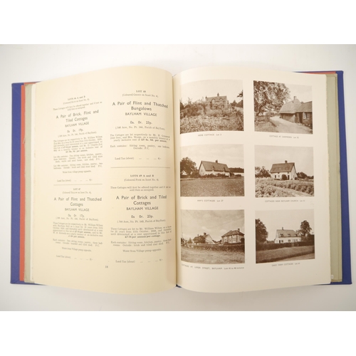 5285 - 'The Baylham and Darmsden Portions of the Shrubland Estate, near Ipswich', 1941 sale particulars, 