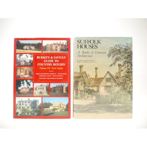 5287 - Eric Sandon: 'Suffolk Houses. A Study of Domestic Architecture', Woodbridge, 1984, signed by author ... 