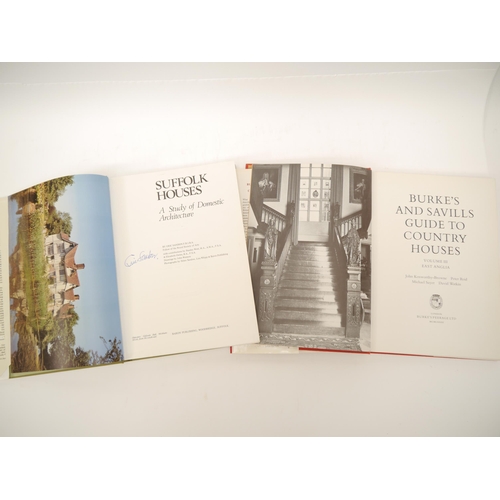 5287 - Eric Sandon: 'Suffolk Houses. A Study of Domestic Architecture', Woodbridge, 1984, signed by author ... 