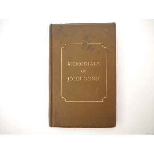 5290 - (Norfolk Geology), John Gunn: 'Memorials of John Gunn: being some account of the Cromer Forest Bed a... 