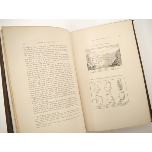 5290 - (Norfolk Geology), John Gunn: 'Memorials of John Gunn: being some account of the Cromer Forest Bed a... 