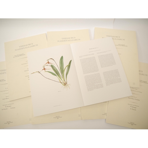 5294 - (Botany, Orchidaceae), Carlyle August Luer: 'Thesaurus Masdevalliarum. Eine Monographie der Gattung ... 