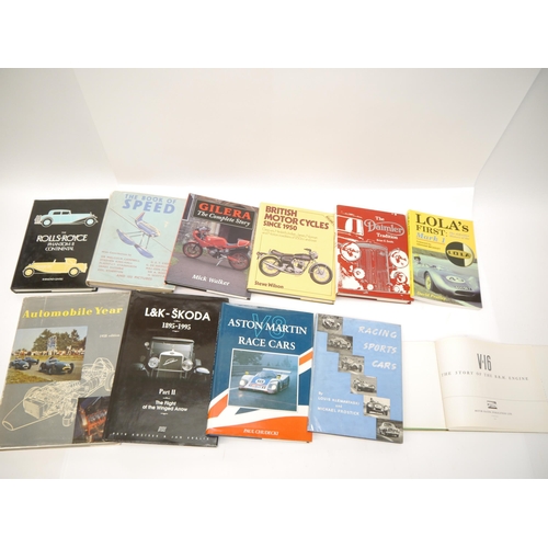 5328 - (Motoring), a collection of 28 motoring and motor racing titles, including 'Small Wonder. The Amazin... 