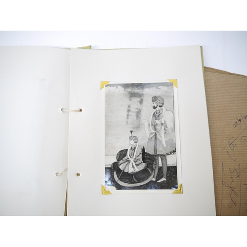 5245 - (India, Punjab), two albums containing 150+ circa mid 20th Century photographs of Punjab school mini... 