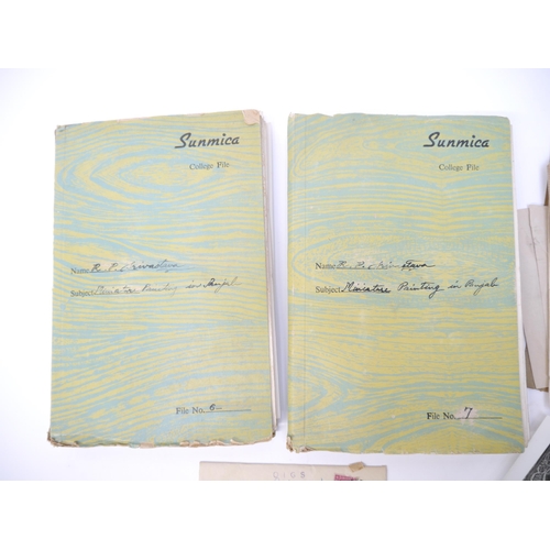 5245 - (India, Punjab), two albums containing 150+ circa mid 20th Century photographs of Punjab school mini... 