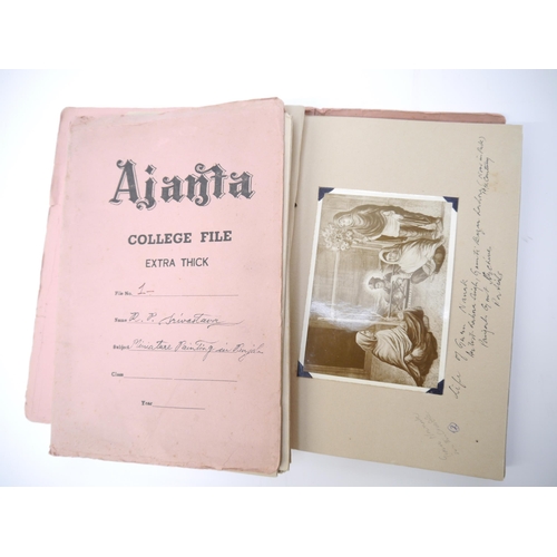 5246 - (India, Punjab), two albums containing 70+ circa mid 20th Century photographs of Punjab school minia... 