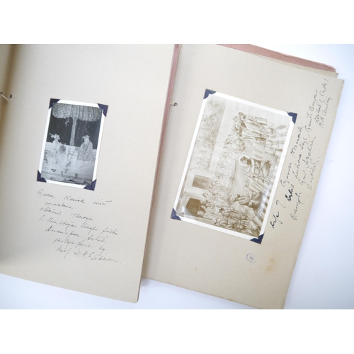 5246 - (India, Punjab), two albums containing 70+ circa mid 20th Century photographs of Punjab school minia... 