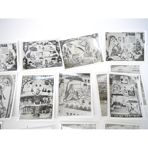 5247 - (India, Punjab), an envelope containing 50+ circa mid 20th Century photographs of Punjab school mini... 