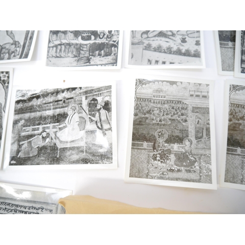5247 - (India, Punjab), an envelope containing 50+ circa mid 20th Century photographs of Punjab school mini... 