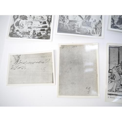 5247 - (India, Punjab), an envelope containing 50+ circa mid 20th Century photographs of Punjab school mini... 