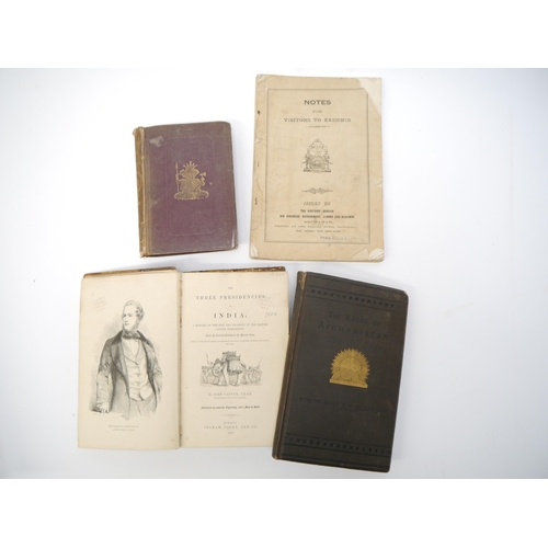 5248A - A small collection of books on India etc, including John Capper: 'The Three Presidencies of India', ... 