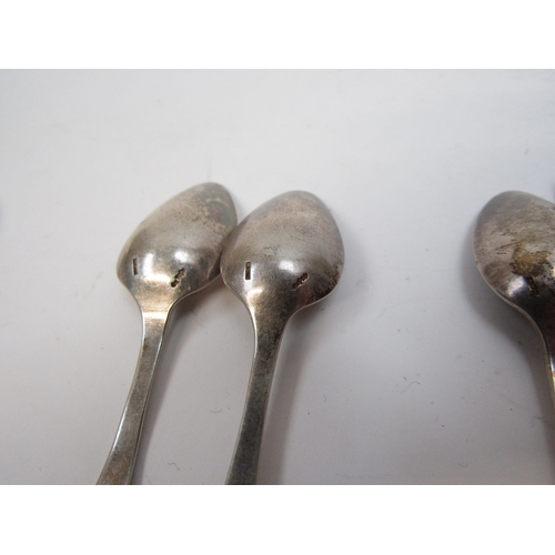 6284 - Dutch silver flatware comprising eight spoons, two serving spoons and two ladles, dates for 1919 and... 