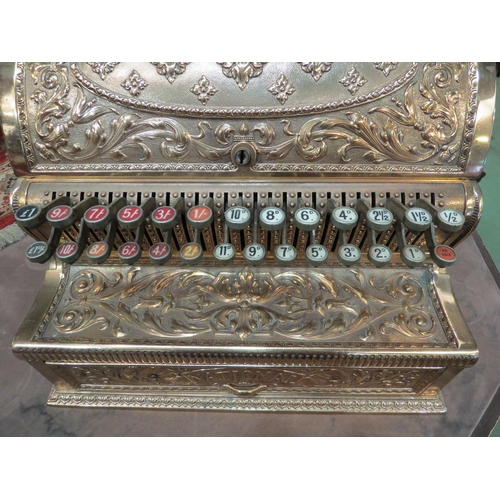 NCR Cash Register, model 36, serial No 151181 made 1898. With top