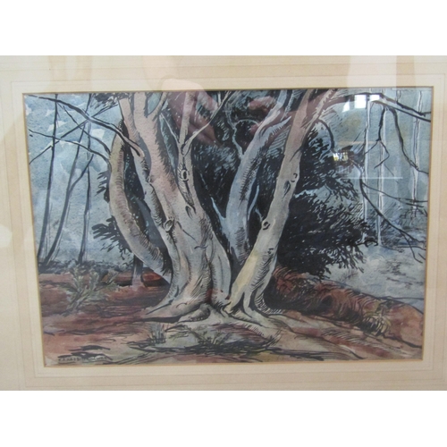 6085 - LADY ANNE NESBIT- HAWES- ‘In the Bush’ watercolour,  27cm x 38cm      (E) £10-15