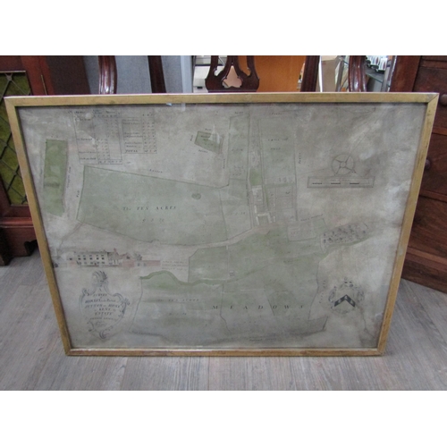 6088 - By P.P BURDETT 1768- A survey of Hawley in the Parish of Sutton at Hone in Kent, the Estate of Franc... 