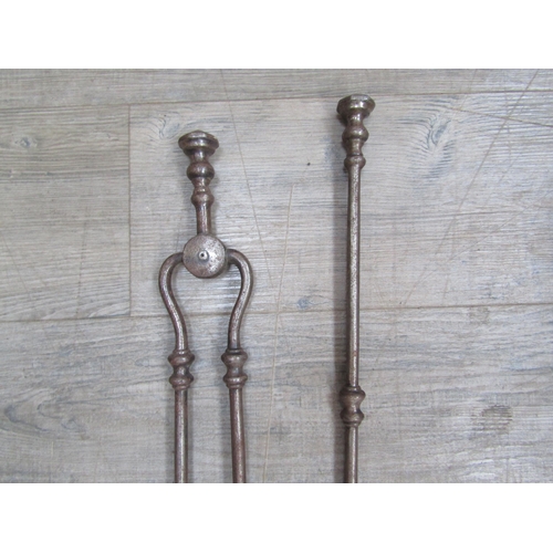 6097 - Two 19th Century fire tools