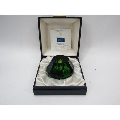 6114 - A Limited Edition Caithness 'Diamond Lily' (23/25) from the Nature Study Collection designed by Alla... 
